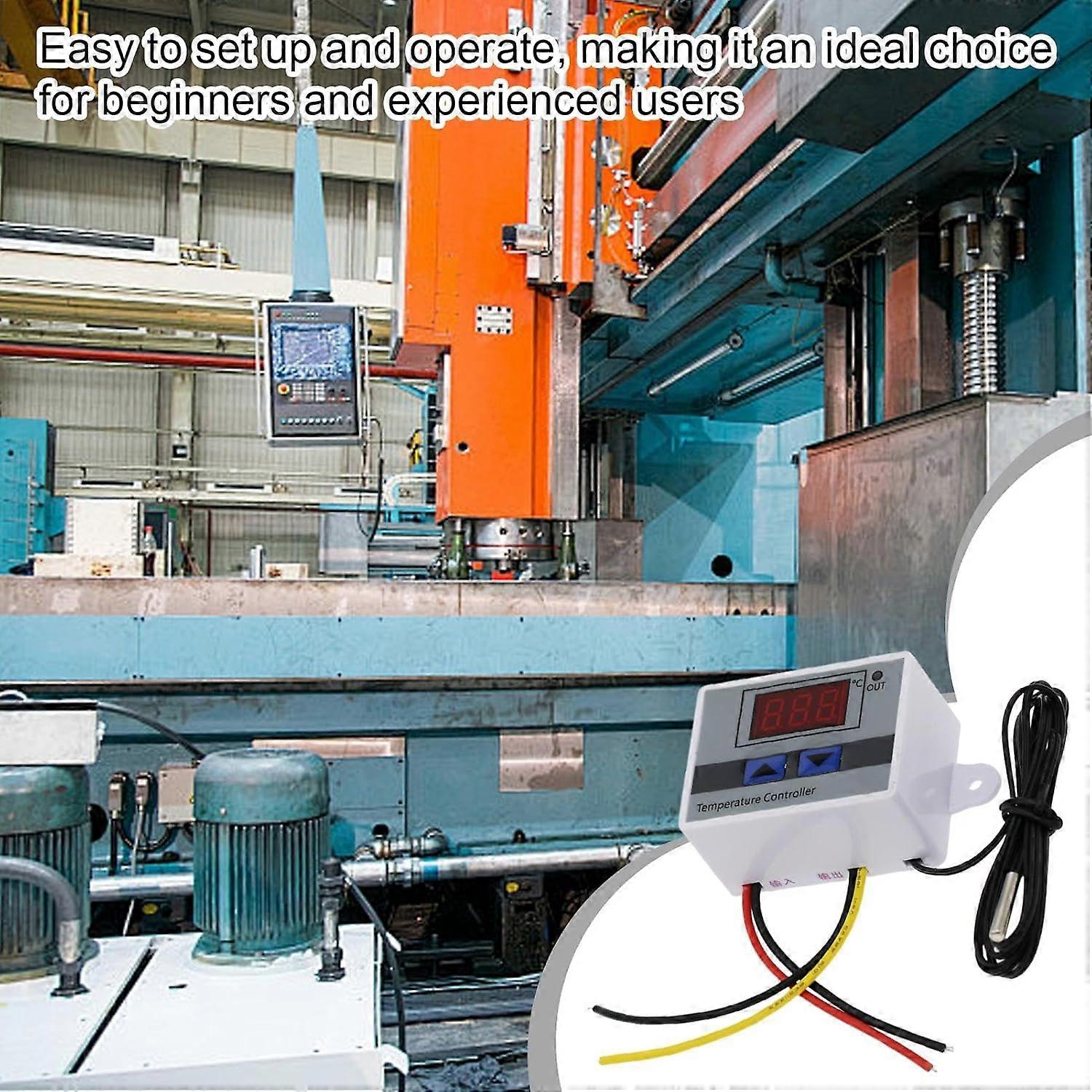 Digital Thermostat for Home Heating, Precise Temperature Controller for Electric Baseboard Heater