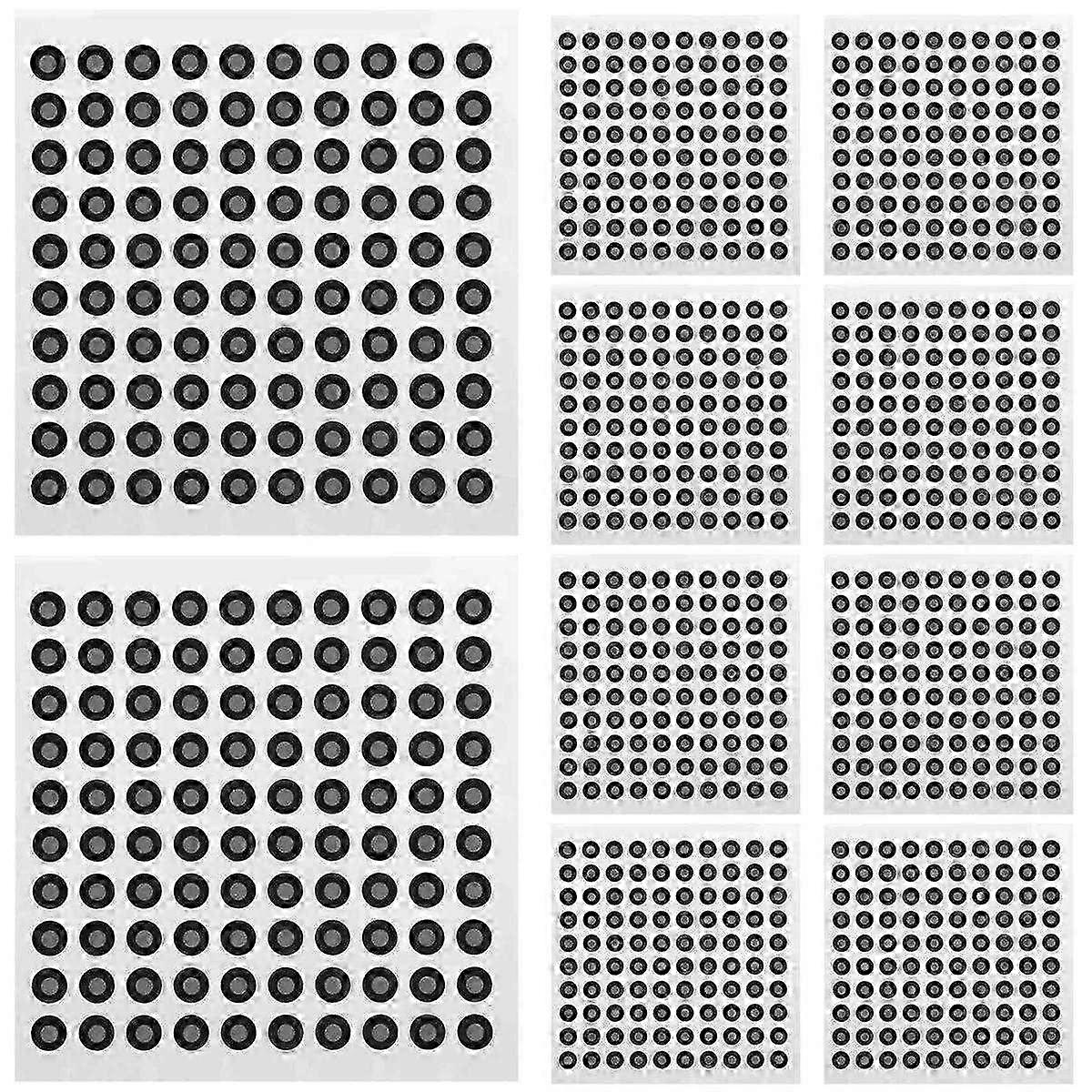 1000 Points 3D Scanning Mark Points Hand-Held 3D Scanner Reflects the Target Point Inside 3 Outside 