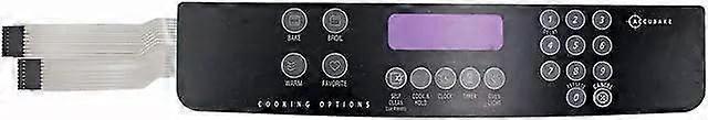 Range Touchpad Switch Membrane WPW10207928 Replacement Panel, Durable Easy Install for Whirlpool