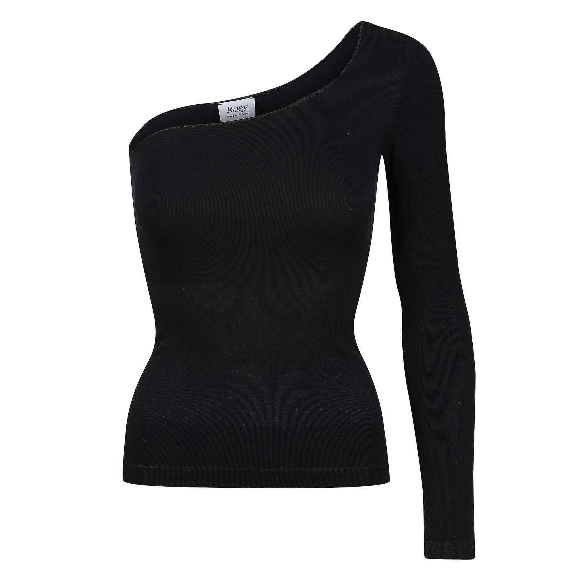 Ruey - Ladies One Shoulder Sculpting Smooth Top