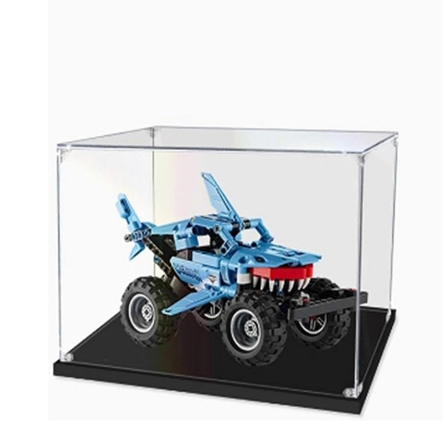 Dustproof Acrylic Display Case for  42134 Model with Clear View and Stable Black Base