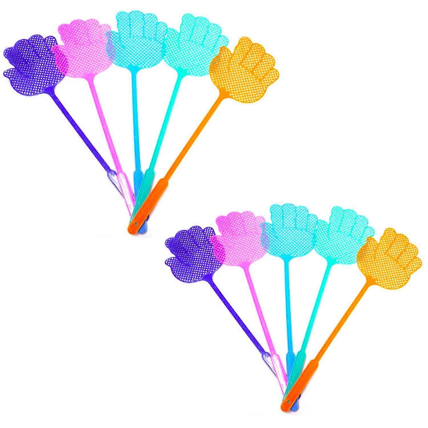 10 Piece Durable Flexible Plastic Scraper Set for Smoothing and Finishing