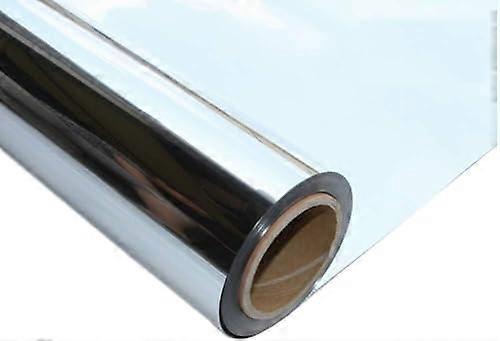 Silver Mirror Wedding Aisle Runner Reflective Carpet Roll Elegant Cuttable Décor 1x50m