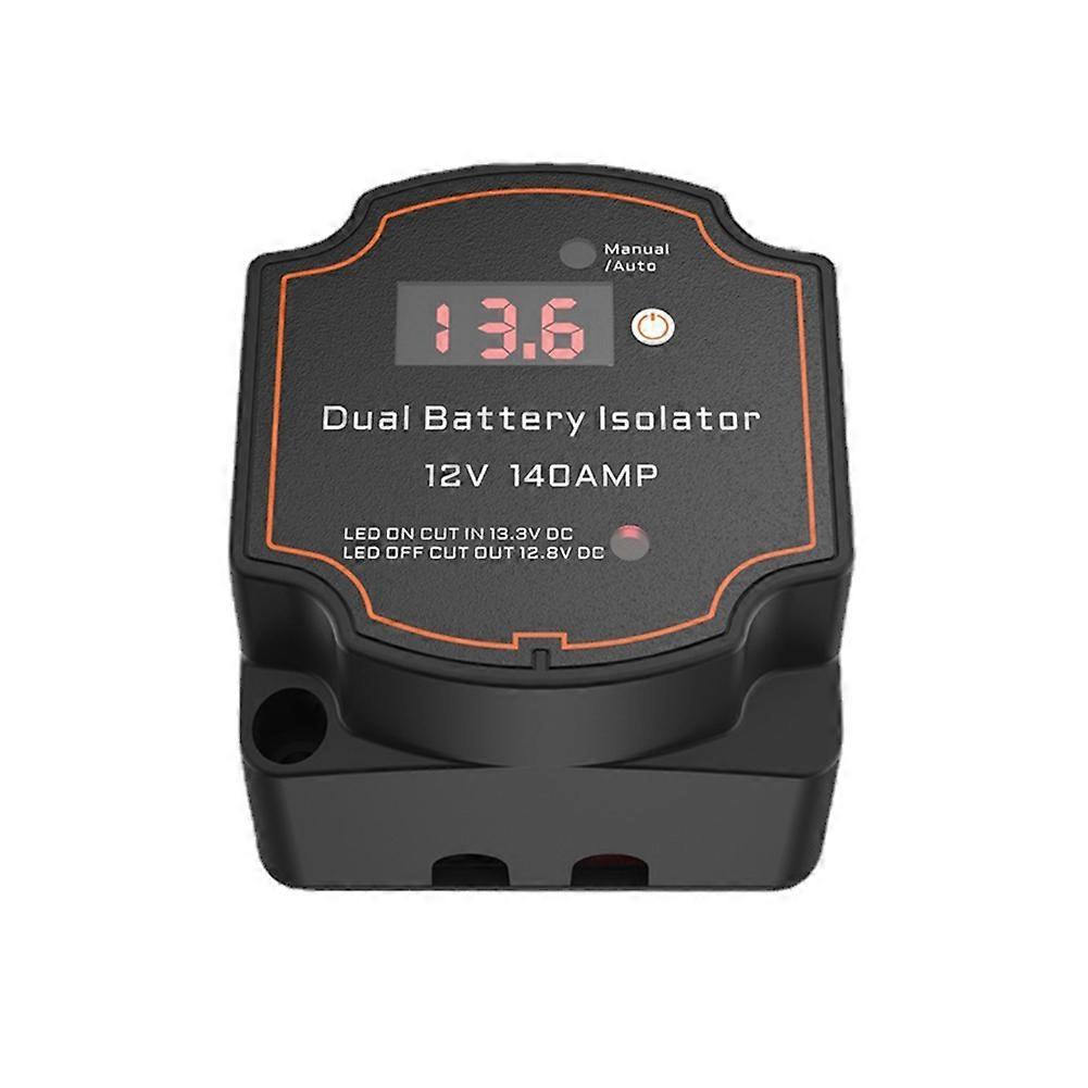 Smart Dual Battery Isolator 12V 140A Digital Voltage Sensitive Relay