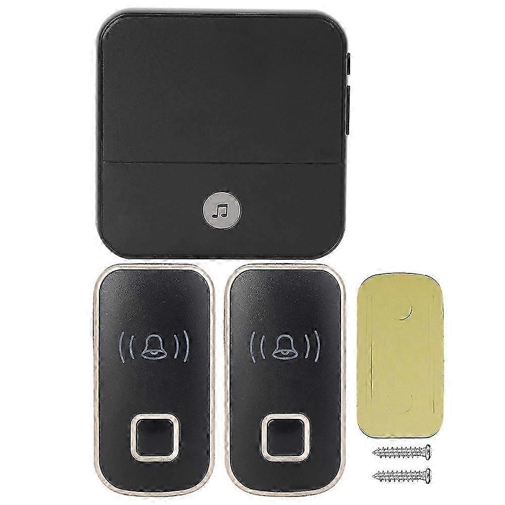 110db Wireless Chime Bell 300M Remote Doorbell Elderly Deaf Caller 1*receiver  2*transmitter