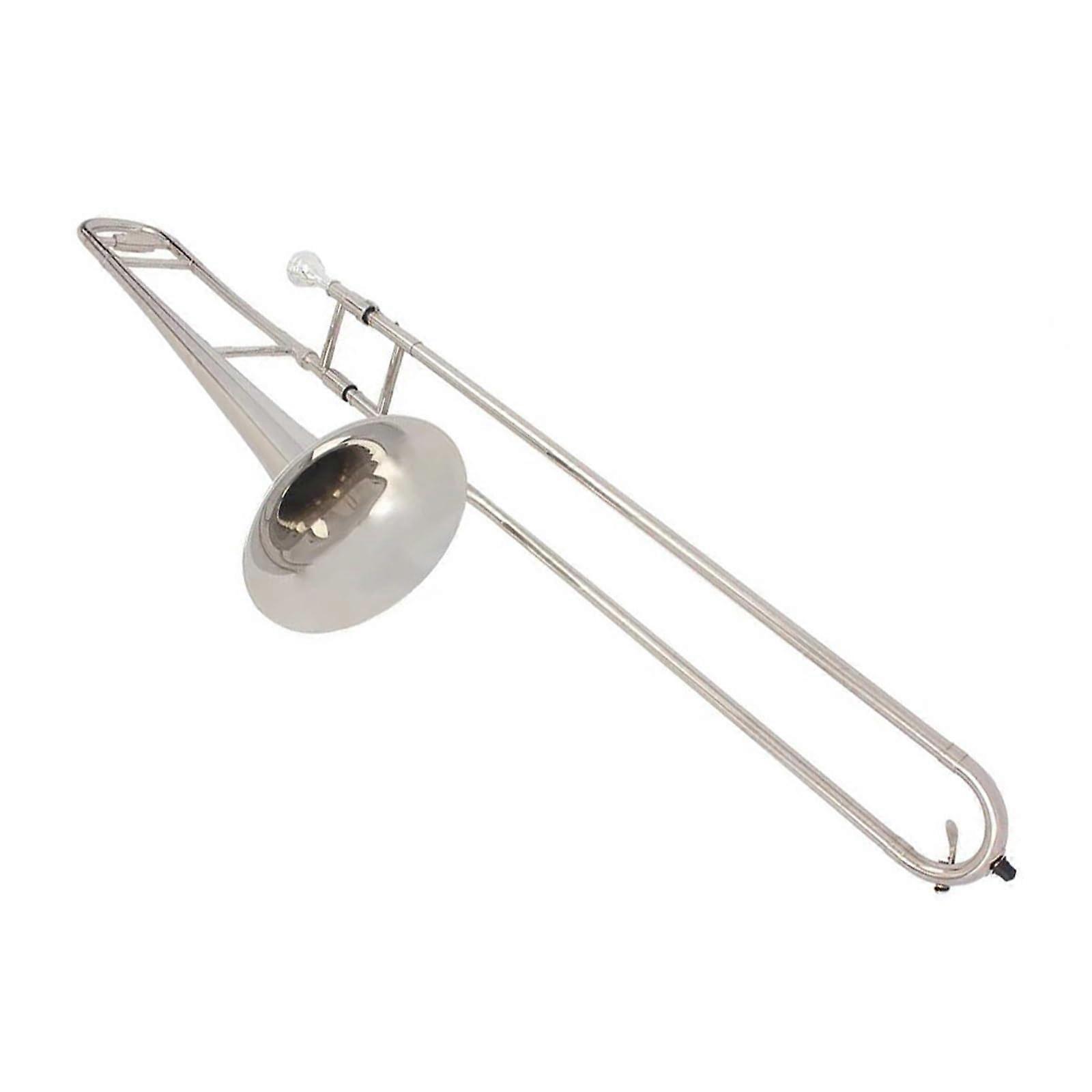 B Flat Alto Trombone for Beginners, Durable Brass Standard Model