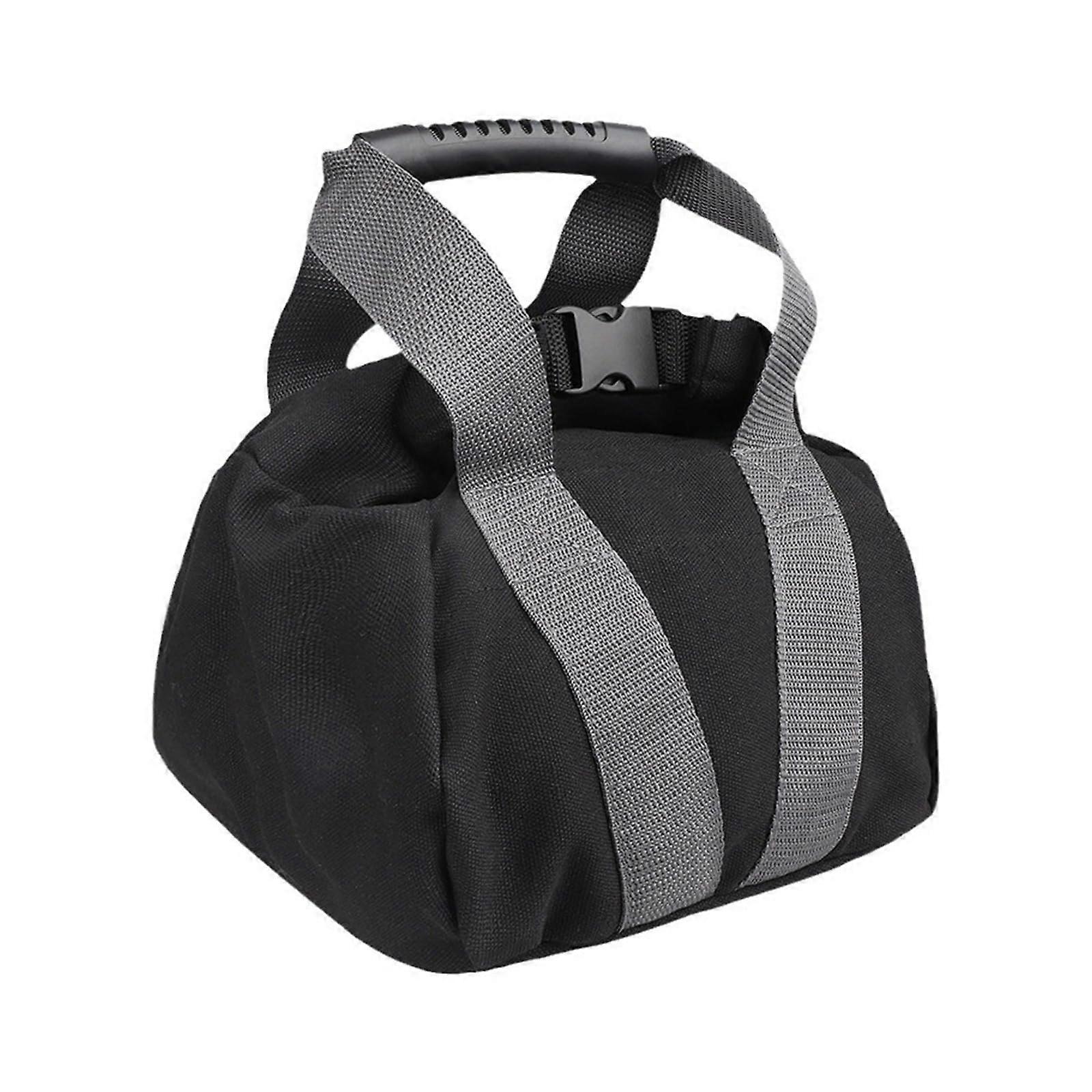 Sandbag Training Black Heavy Duty Workout Sandbag with Multiple Grip Options and Secure Closure