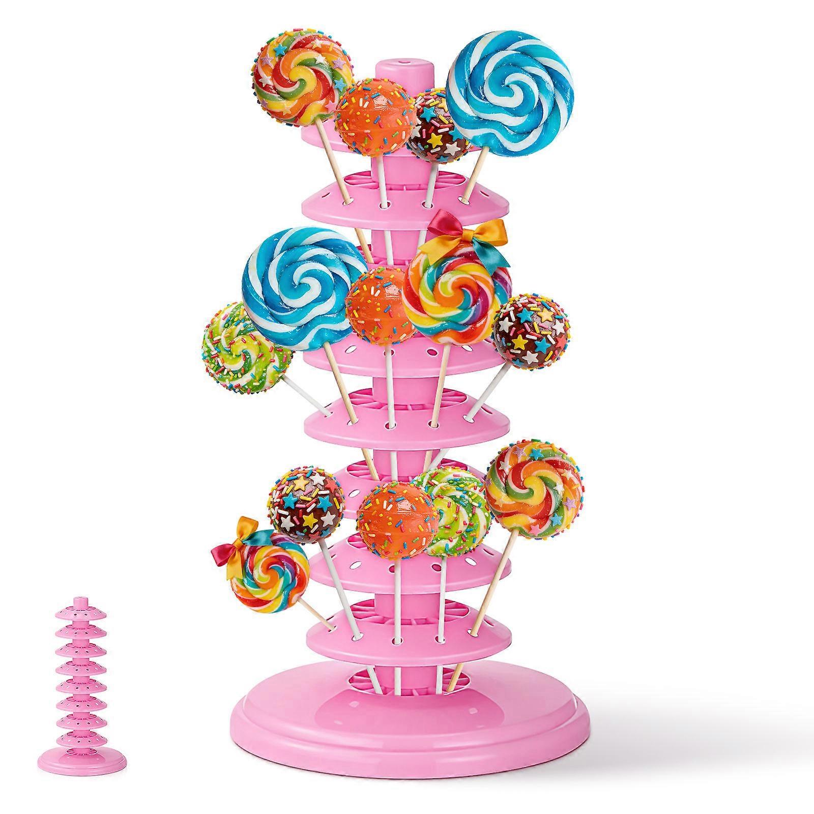 Candy Lollipop Stand Multi-Layer Holder for Tabletop Display