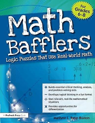Math Bafflers Book 2: Logic Puzzles That Use Real-world Math