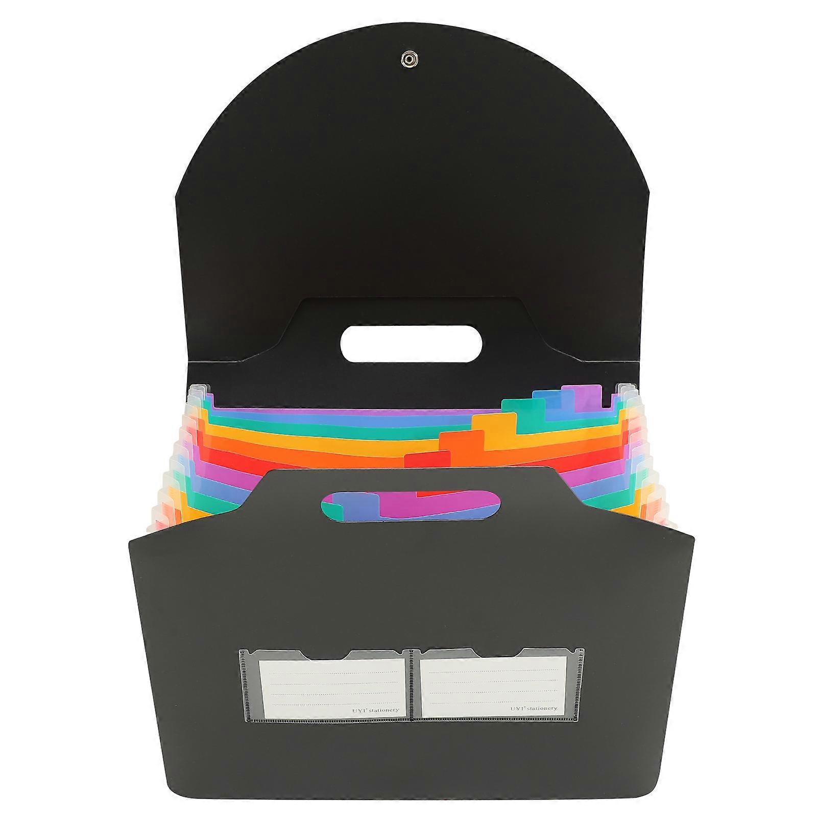 File Organizer File Folder for Organizing Documents with Large Capacity 5Pcs