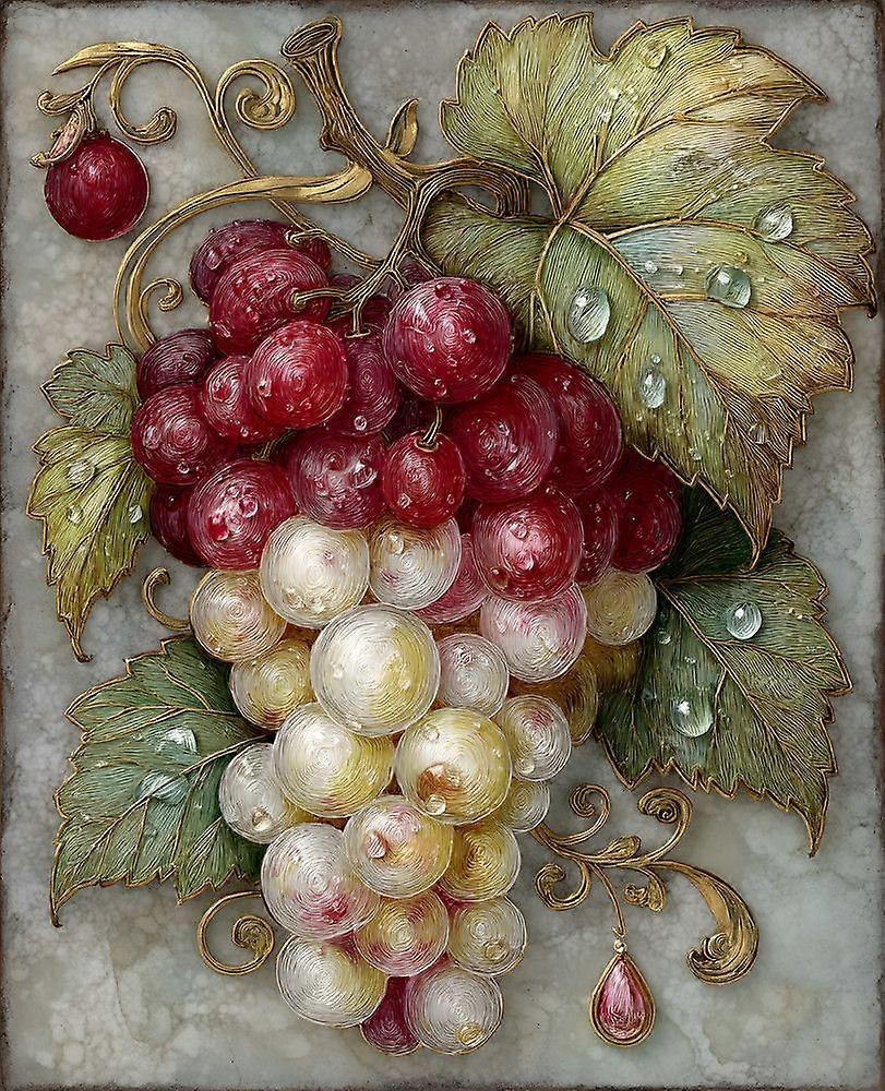 Rompecabezas antiestrés "Racimo de uvas" V3222
