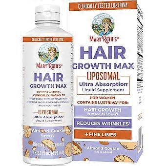 Women's Hair Growth MAX Liposomal | with Lustriva + Biotin 10000mcg + Pumpkin Seed Oil | Thicker Hair | Hair Care | Wrinkles, Fine Lines, Skin Care