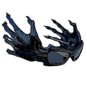Zonnebril in de vorm van een monsterhand, creatieve en originele zonnebril met klauwmotief voor feestjes en mode.