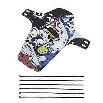 Mountain Bike Mudguard Skull Design for Road Bike 2Pcs Practical Set