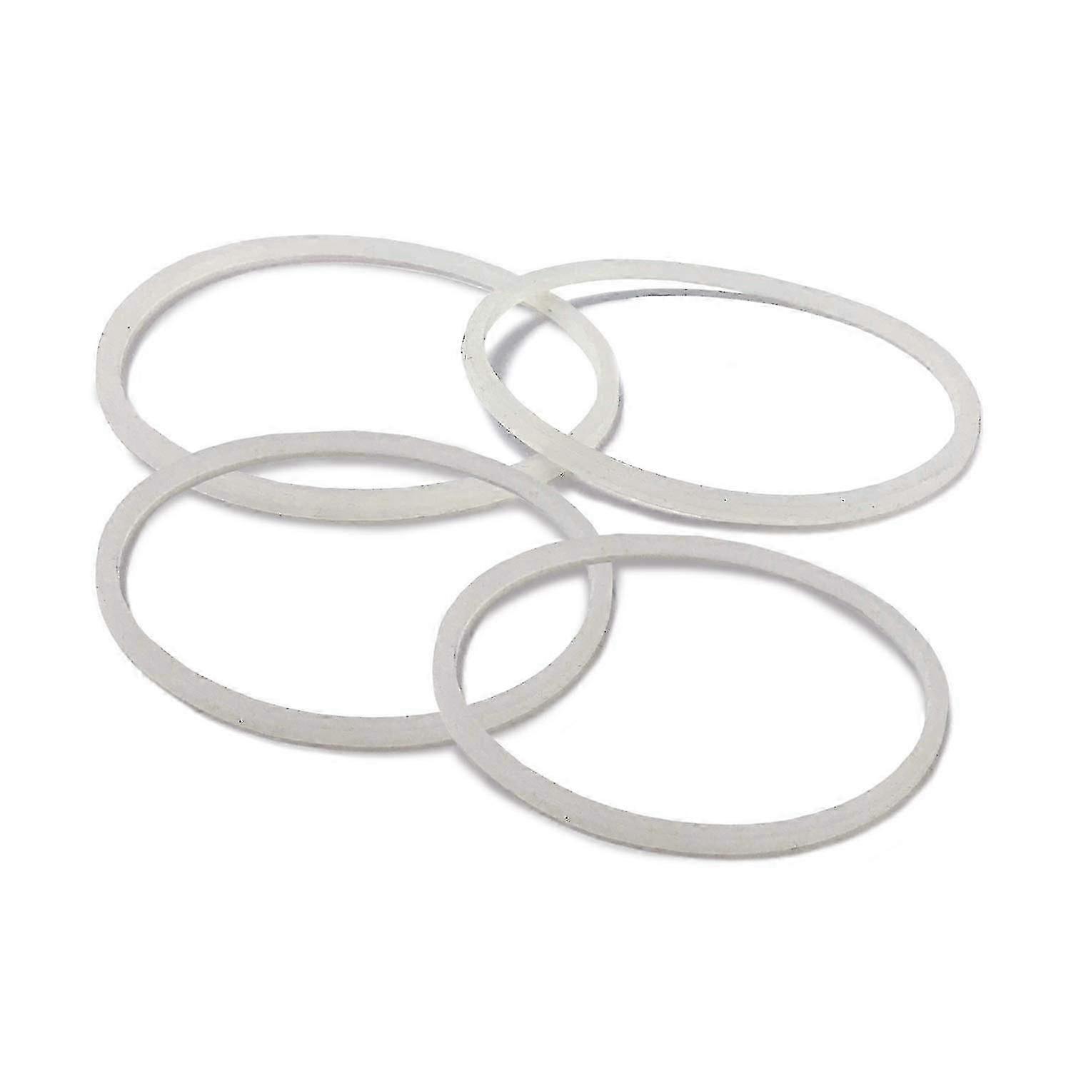 New Replacement Gaskets Rubber Seal Ring compatible with Magic Blender Flat/ 4 Pack