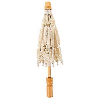 Bridal Wedding Umbrella Lace Design for Photo Prop 1 Piece