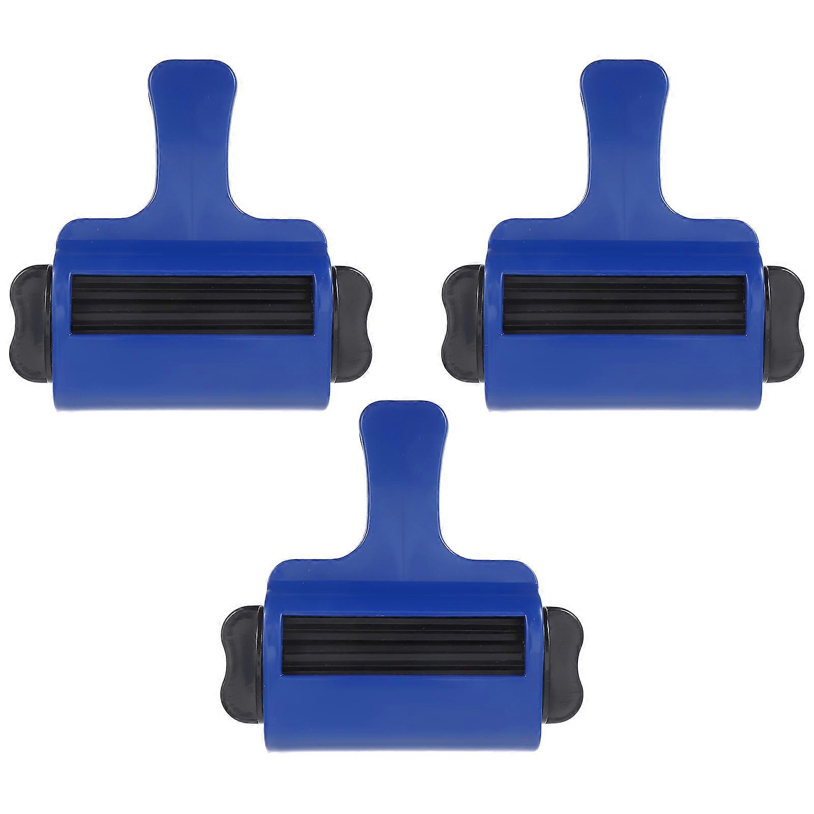 Home Toothpaste Squeezer Tool for Manual Use with Blue 3Pcs Set