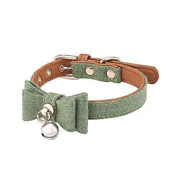 Pet Collar Felt Cat Tie Collar with Bell for Pets 3Pcs Kitten Neck Ring Set