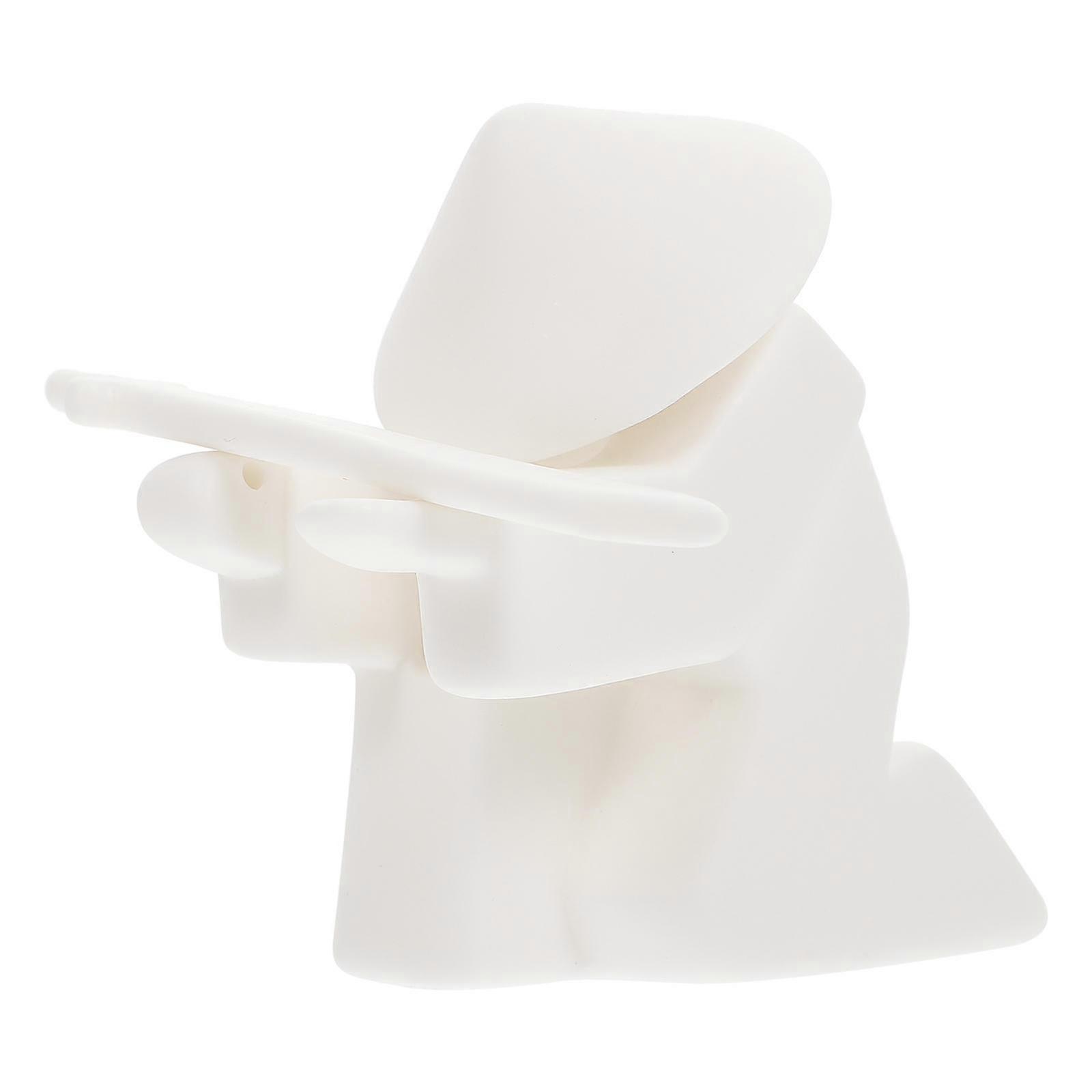 White Ceramic Incense Holder for Aromatherapy 1Set Shape