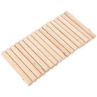Échelle de hamster en bois Jouet Hamster Escalade Échelle Hamster Hérisson Cage Fournitures