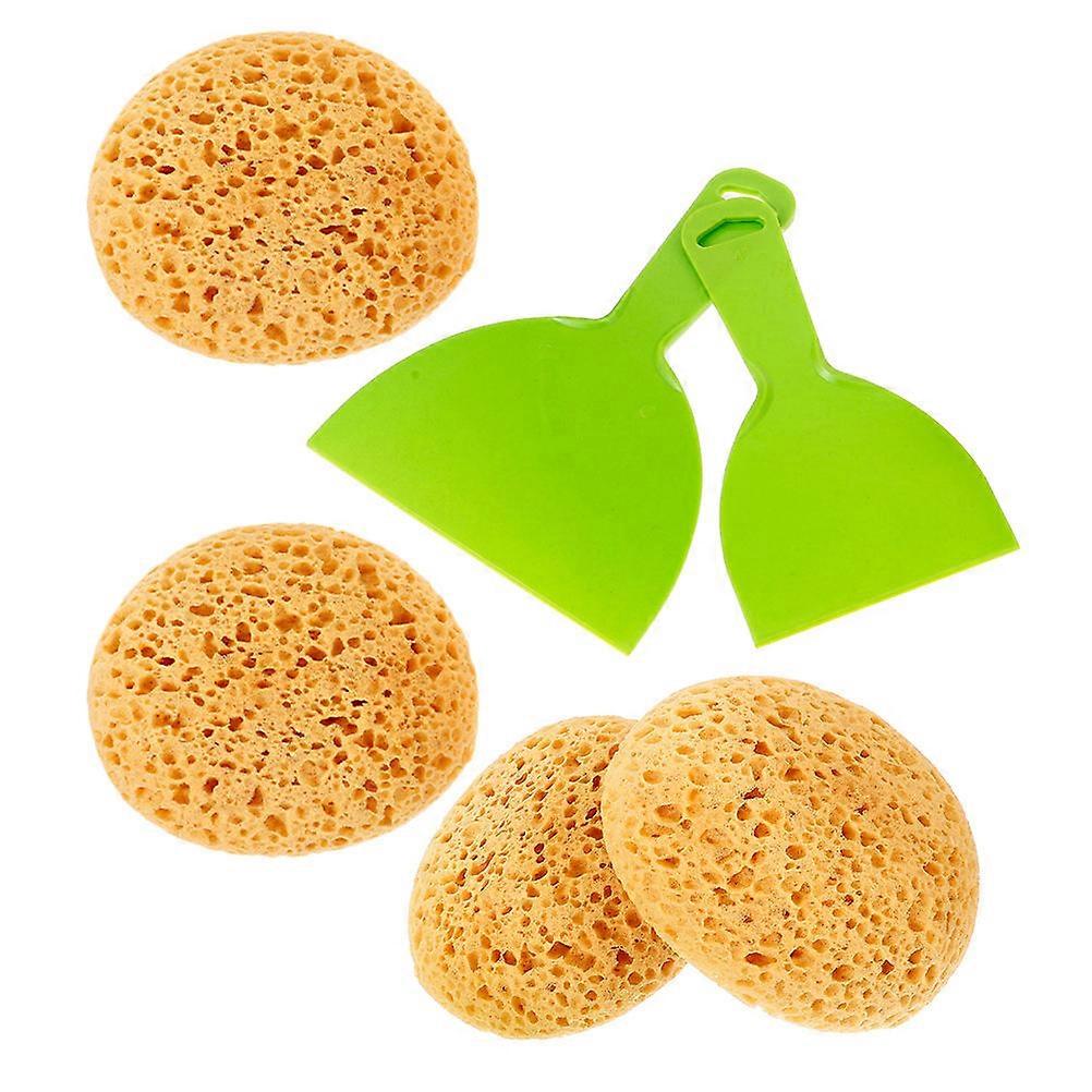 Removable Texture Sponge for Wall Texture Repair with 1Set Sponge