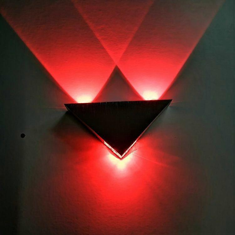 9W LED Triangle Wall Light Interior Corridor Aisle Lights