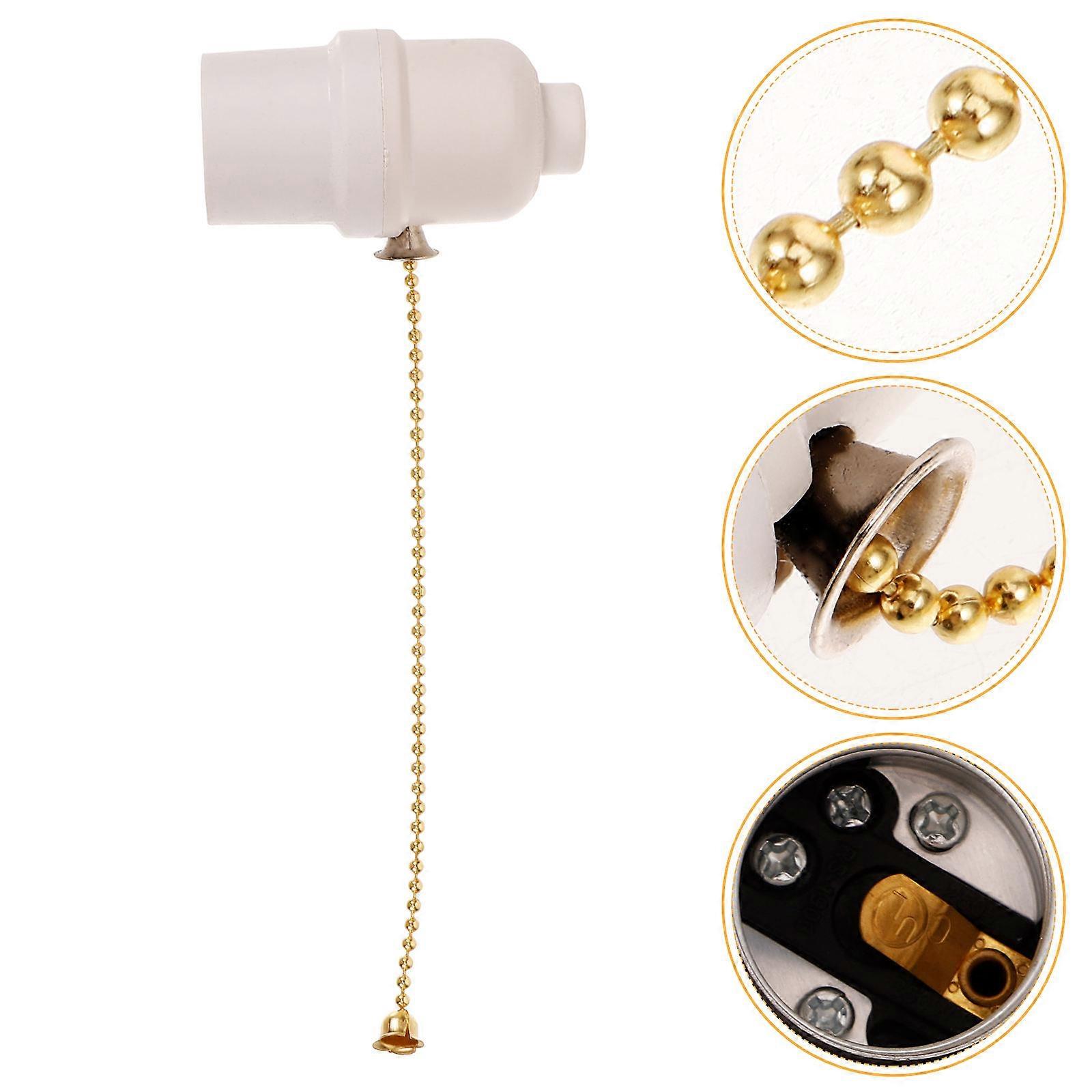 Pull Chain Light Fixture Lamp Socket Ceiling Light Lamp Holder Pull Lamp Base Lamp Accessory