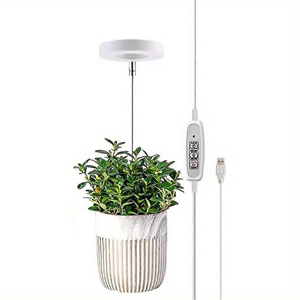 Angel Ring Grow Light Dimmable Timer Adjustable Height For Indoor Plants