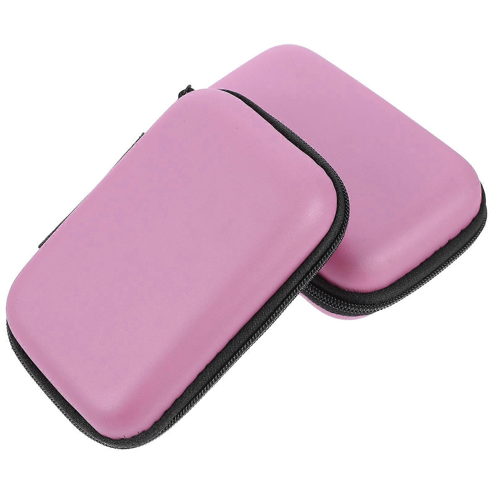 2pcs USB Cable Digital Accessories Storage Bag Earphone Data Line Storage Pouch