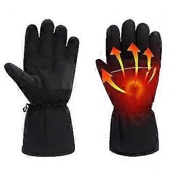 Electric Heated Gloves Heating Thermal Gloves waterproof Touchscreen Gloves