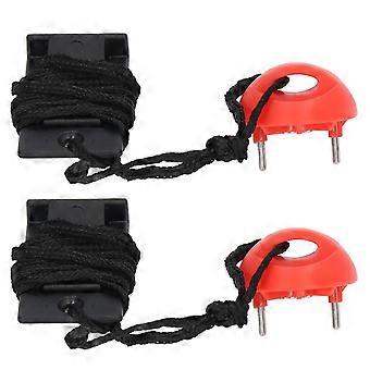 2pcs Universal Running Machine Safety Key Treadmill Magnetic Security Switch Lock Emergency Stop Switch for Exercise-Good