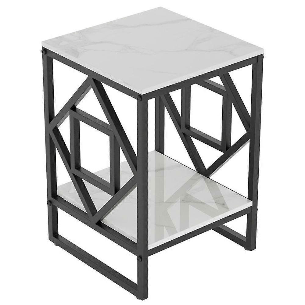 Marble Side End Table Living Room Coffee Table