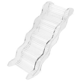 Acryl klimladder voor hamsters - 7,86 x 2,59 x 1,57 inch, golvend oefenplatform voor kleine dieren, kooidecoratie - speelaccessoire voor muizen, chinchilla's en ratten