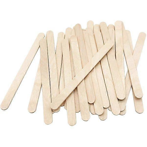 50 Stück Eisstäbchen aus Holz, Eisstäbchen aus Holz