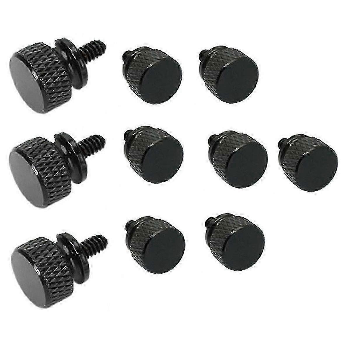 10Pcs UNC6-32 M3.5 Hand Screws Compatible withGPU Holder PSU PC Case Side Panel Computer Assembly Screws