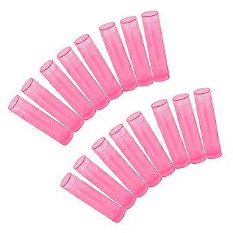 Hjemmelagde leppestiftbeholdere 24 stk. rosa leppestifttube for oppbevaring