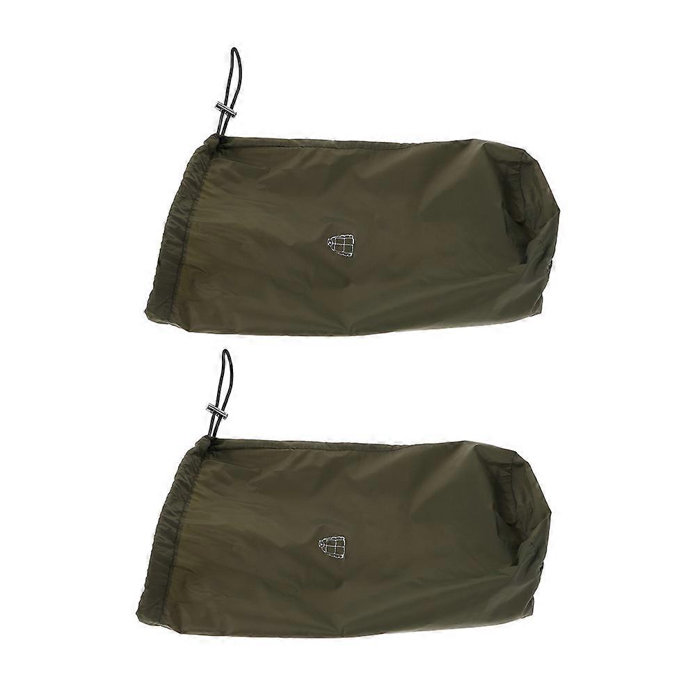 Camping Compression Sack 2Pcs for Sleeping Bag Drawstring Outdoor Essentials Bag