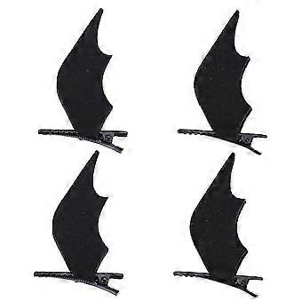 2 Pairs Halloween Wings Hairpin Party Cosplay Props Decorative Headdress