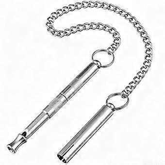 Ultrasonic Dog Whistle Training Tool Stainless Steel
