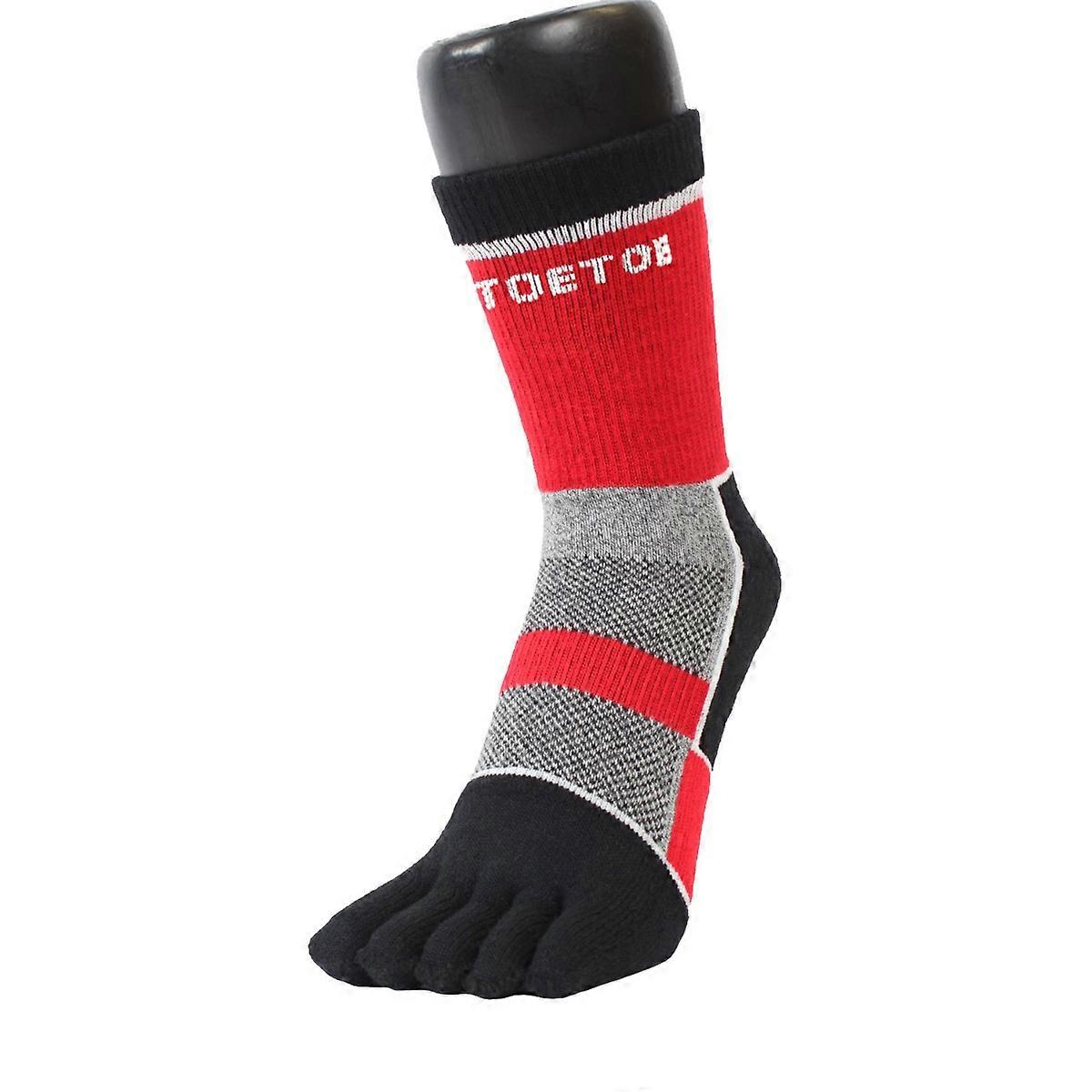TOETOE Essential Cycle Nylon Blue Toe Socks