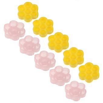Grafting Eyelash Cup Plastic Eyelash Glue Cup for Salon 200Pcs