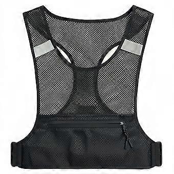 Reflective Running Vest Lightweight Sports Gear Water Resistant for Gym, Runners