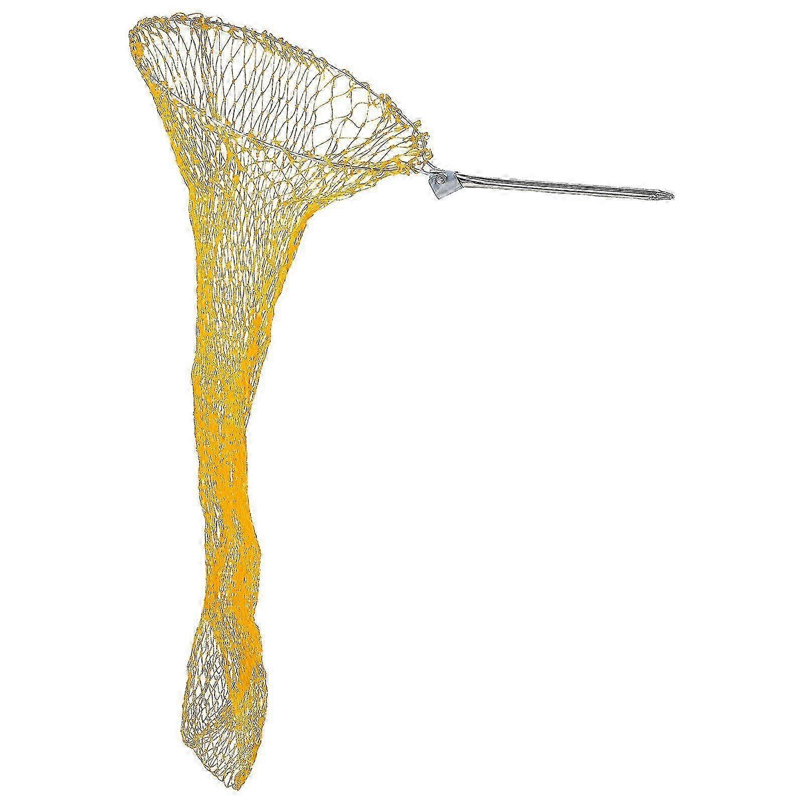 Fishing Landing Net Simple Flat Bottom Drawstring for Boat Use