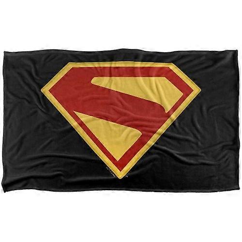 Superman 2025 Logo Polyester Soft Touch Blanket