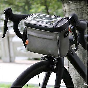 Cykeltilbehør til voksne cykler Cykelstyrtaske Cykeltaske Biltaske TPU Mobiltelefontaske Stor kapacitet Cykeltaske foran Lightning 2