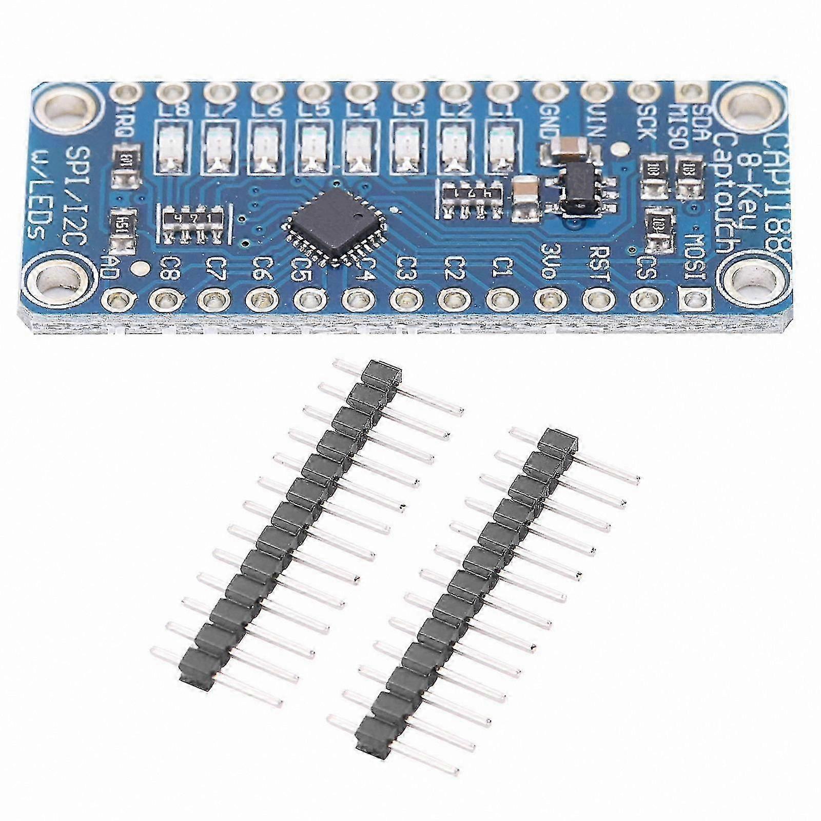 8-Key Capacitive Touch Sensor Module I2C SPI CAP1188 26-27