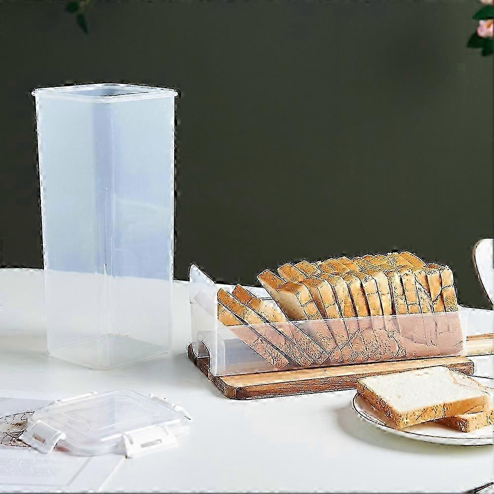 Bread Preservation Box - Sealed Bread and Toast Storage Container for Kitchen, Practical Bread Keeper B