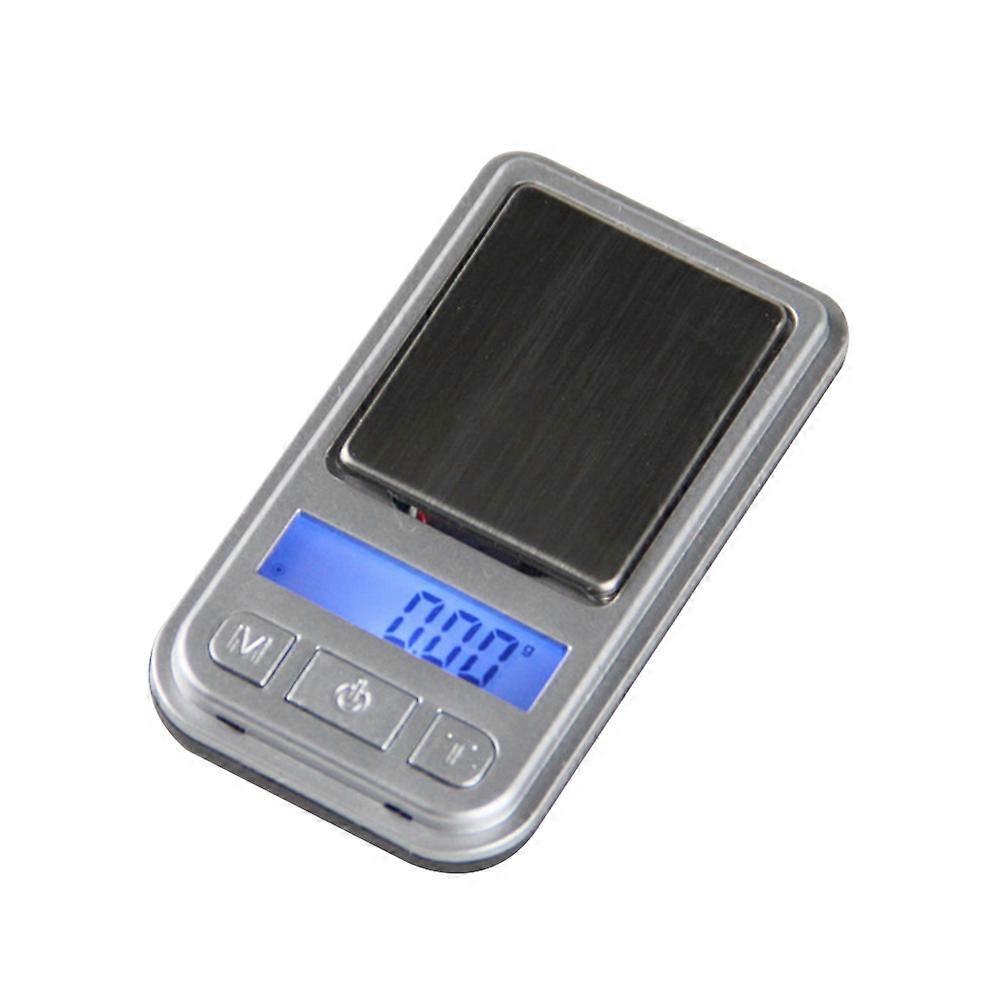 Scale Electronic Scale for Weighing 2Pcs Silver Compact Design