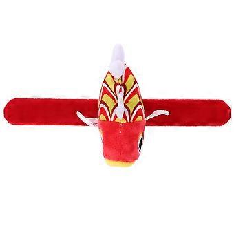 Kids Plush Slap Bracelet Stuffed Carp Wristband for Decor