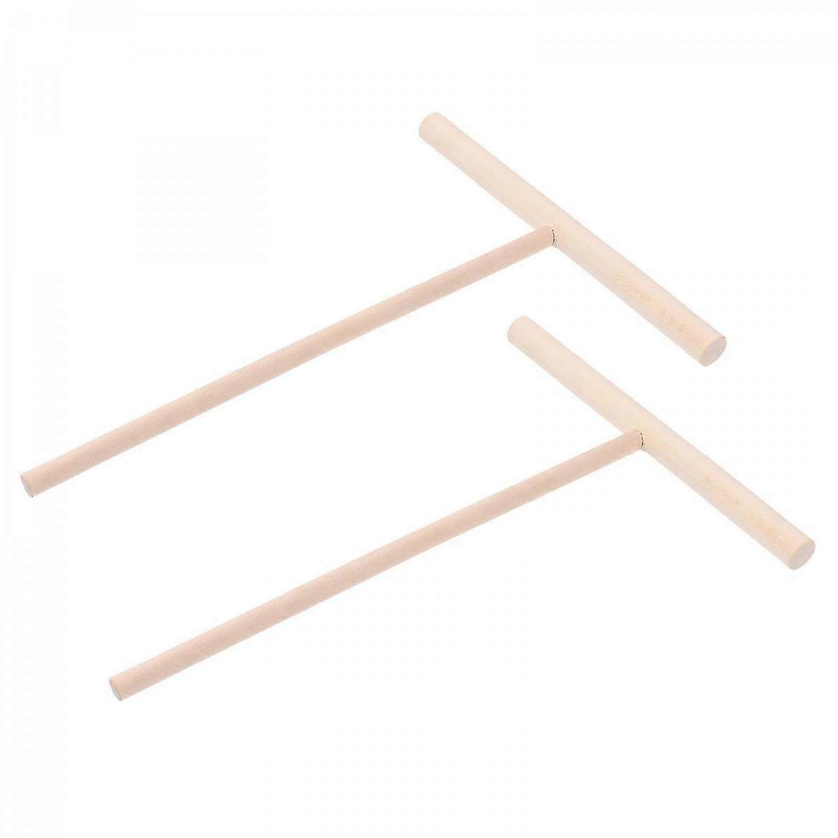 Beige Crepe Batter Spreader 2-Piece Set